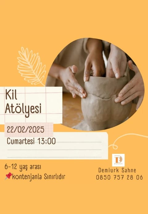 Çocuklar için Kil Atölyesi