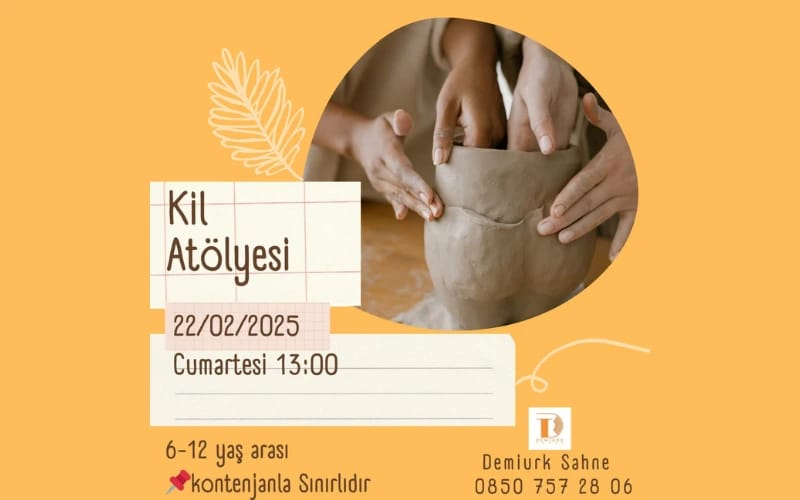 Çocuklar için Kil Atölyesi