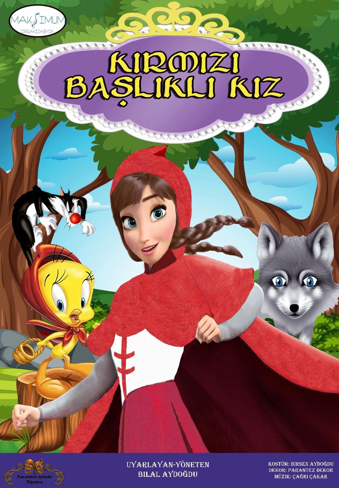 Kırmızı Başlıklı Kız Çocuk Oyunu