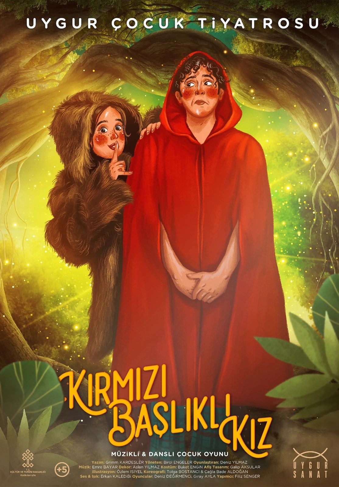 Kırmızı Başlıklı Kız Müzikli & Danslı Çocuk Oyunu