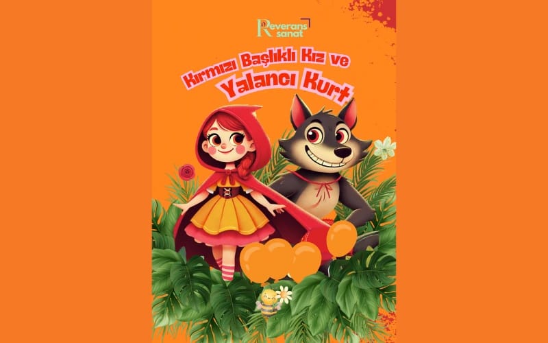 Kırmızı Başlıklı Kız ve Yalancı Kurt Çocuk Oyunu