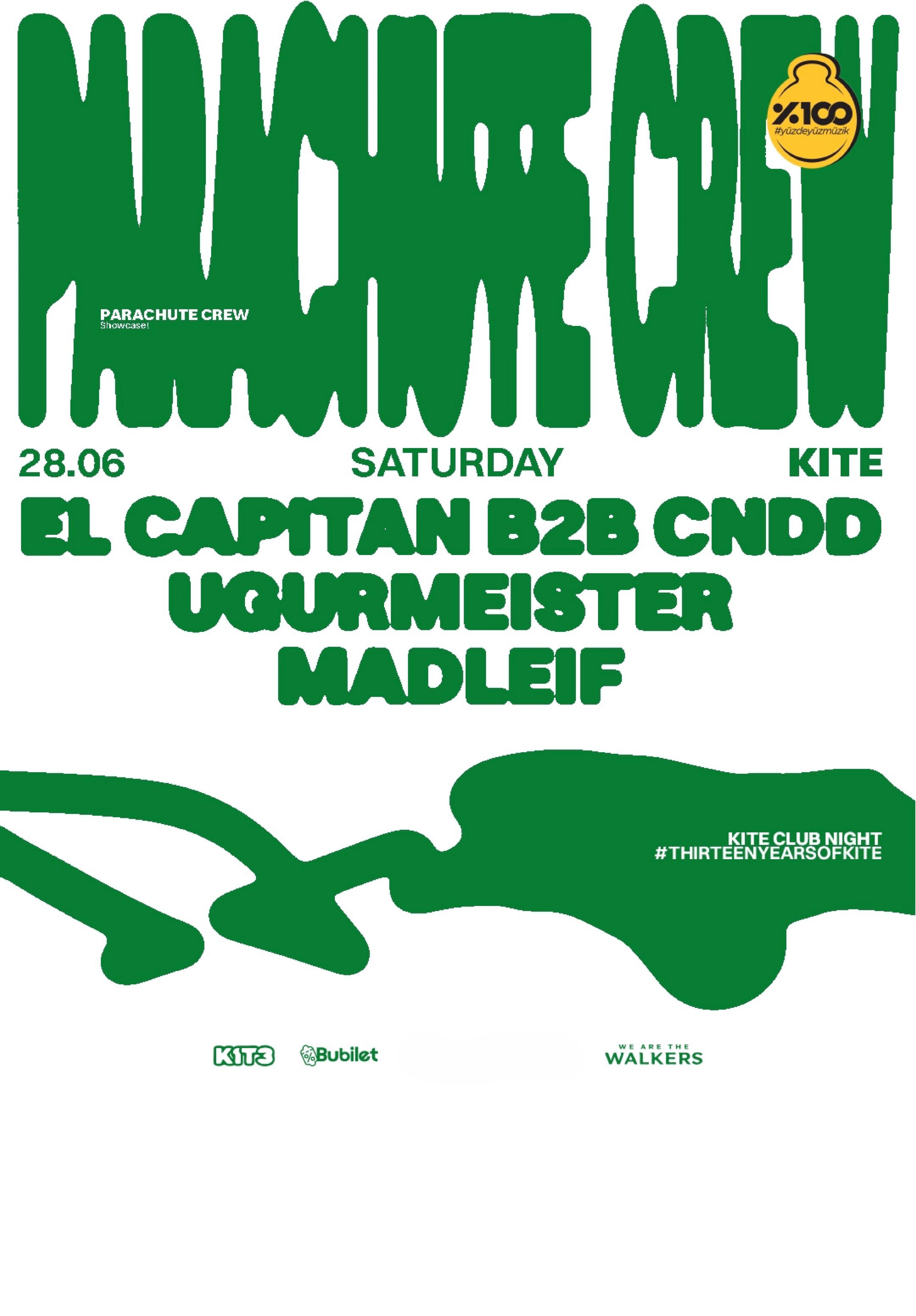 KITE x PARACHUTE CREW