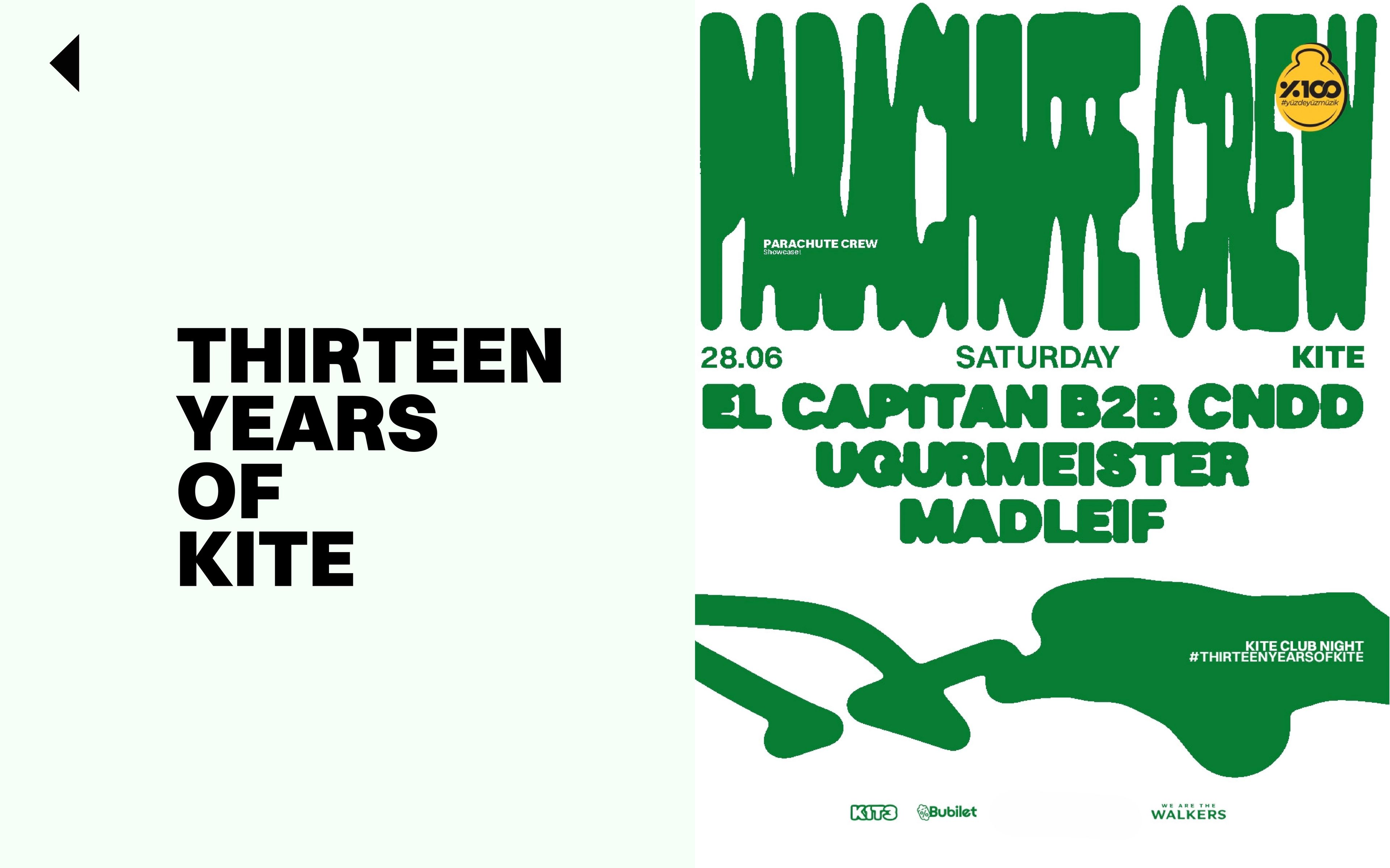 KITE x PARACHUTE CREW