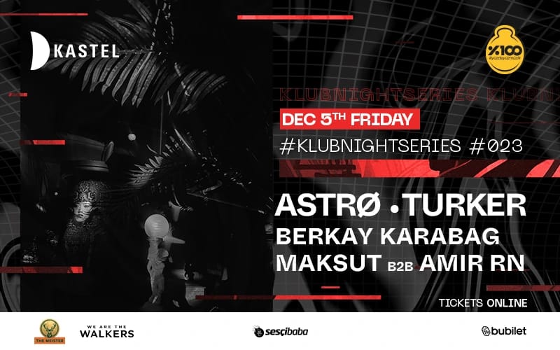 KASTEL #KLUBNIGHTSERIES023: ASTRØ & TURKER poster