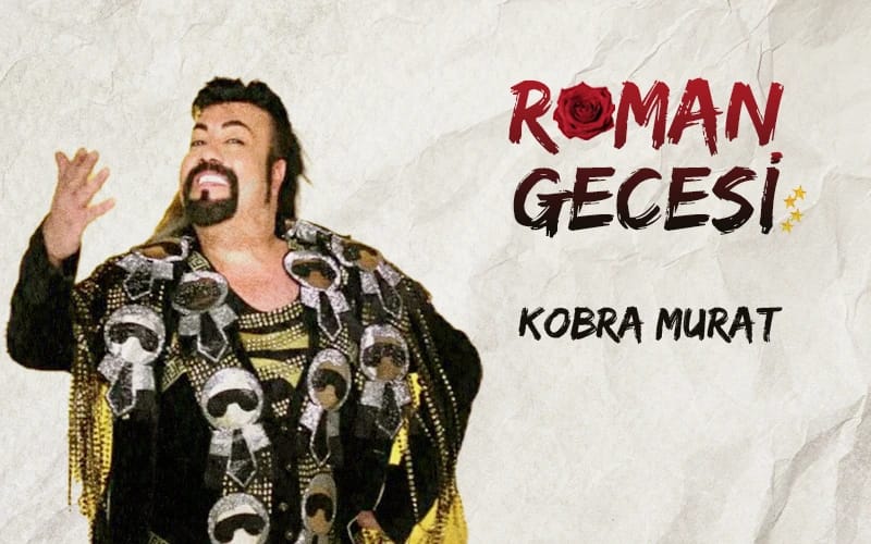 Kobra Murat ile Roman Gecesi poster
