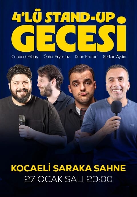 Kocaeli 4'lü Stand-Up Gecesi