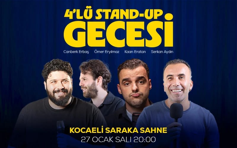 Kocaeli 4'lü Stand-Up Gecesi