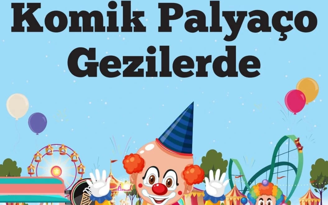Komik Palyaço Gezilerde Çocuk Oyunu poster