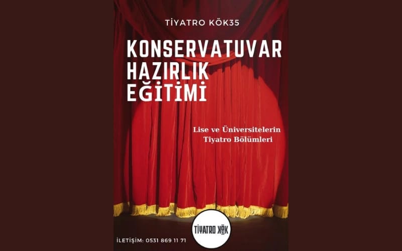 Konservatuvar Sınavlarına Hazırlık Eğitimi (Lise ve Üniversitelerin Tiyatro Bölümlerine)