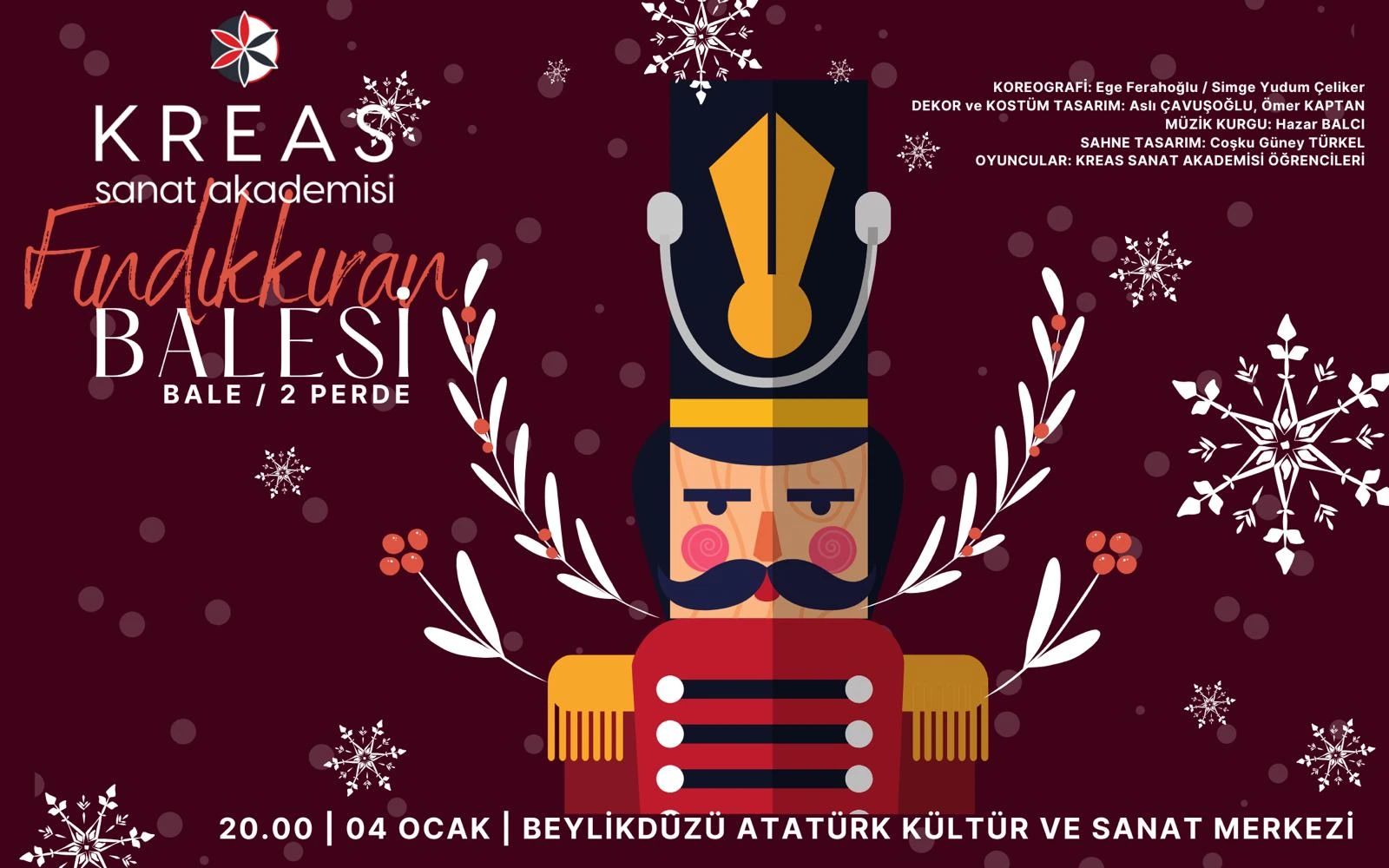 Kreas Sanat Akademisi Fındıkkıran Balesi poster