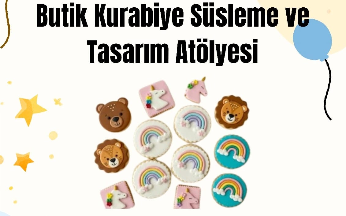 Kurabiye Süsleme ve Tasarımı Workshop poster