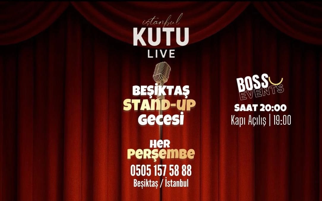 Kutu Live Beşiktaş Stand Up Gecesi