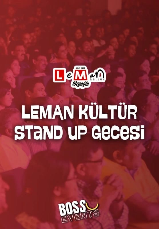 Leman Stand up Gecesi - Leman Kültür