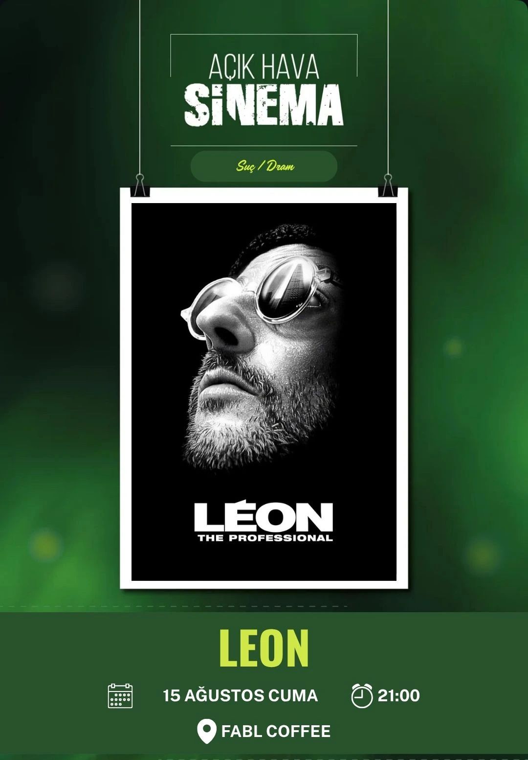 LEON - Fabl Açıkhava Sinema Etkinlikleri