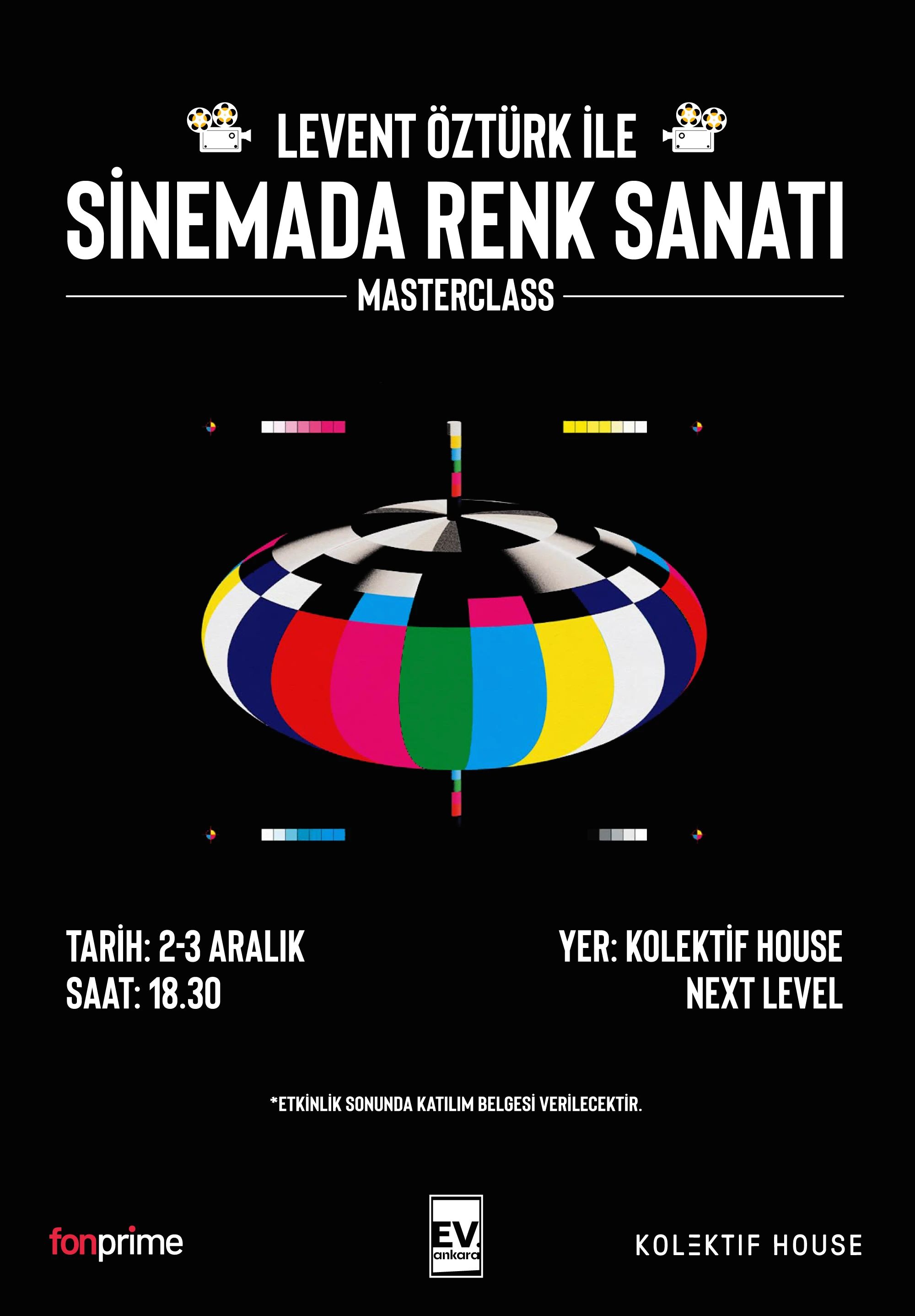 Levent Öztürk ile Sinemada Renk Sanatı