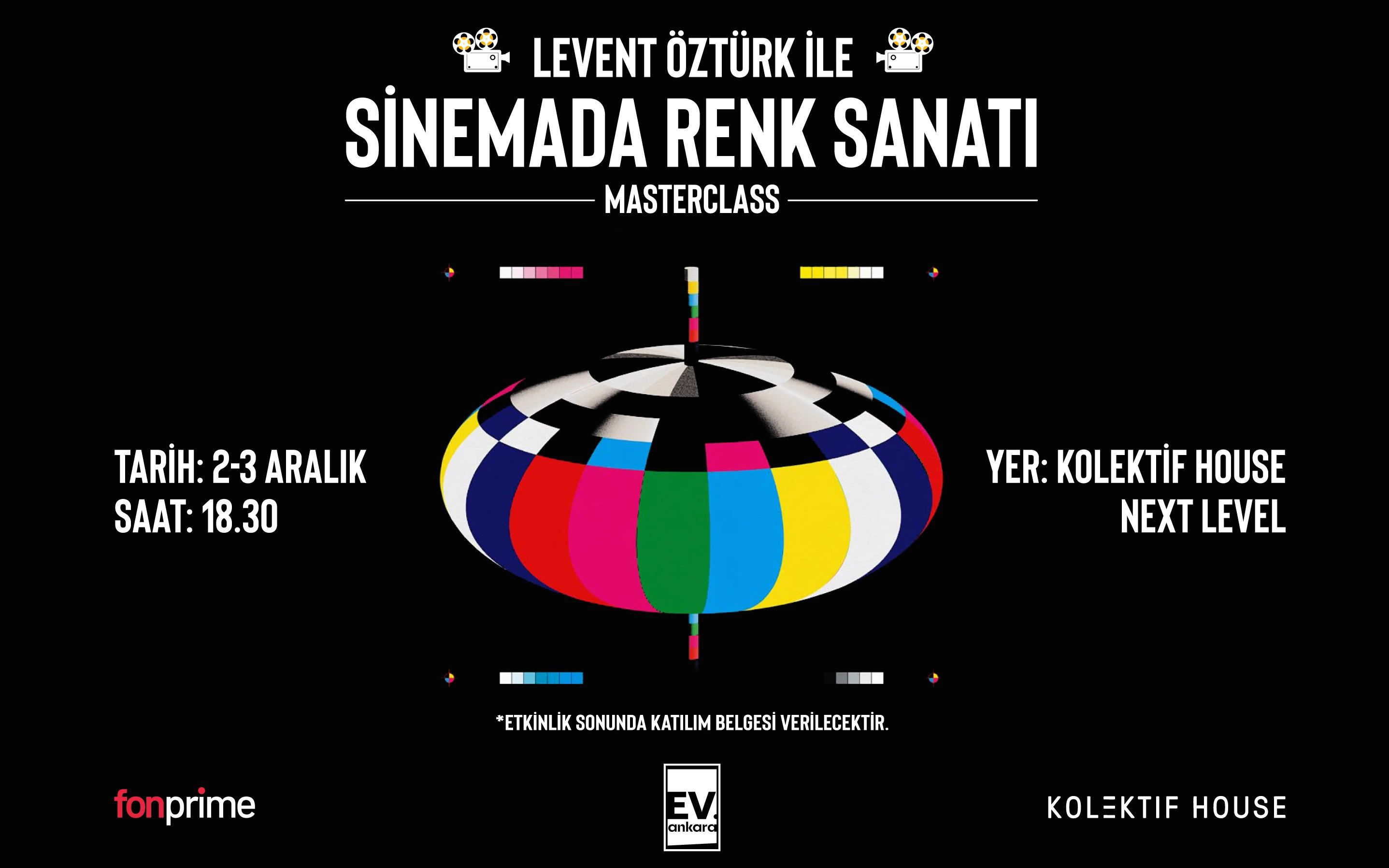 Levent Öztürk ile Sinemada Renk Sanatı