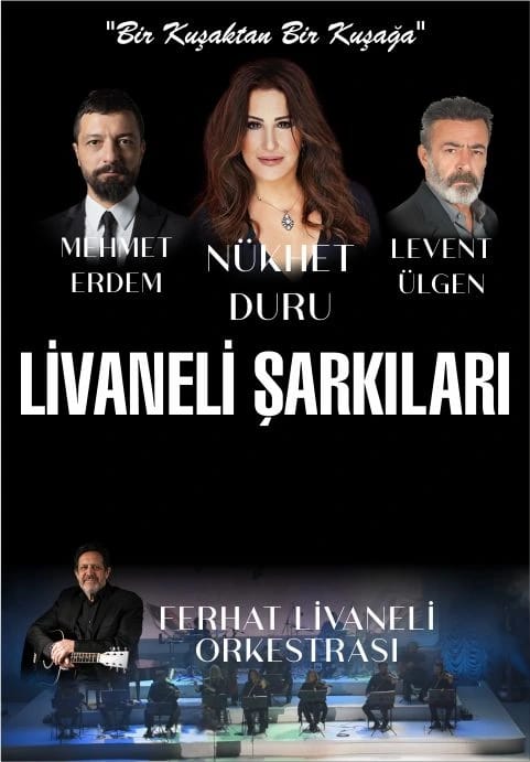 Livaneli Şarkıları - Nükhet Duru - Mehmet Erdem - Ferhat Livaneli Orkestrası