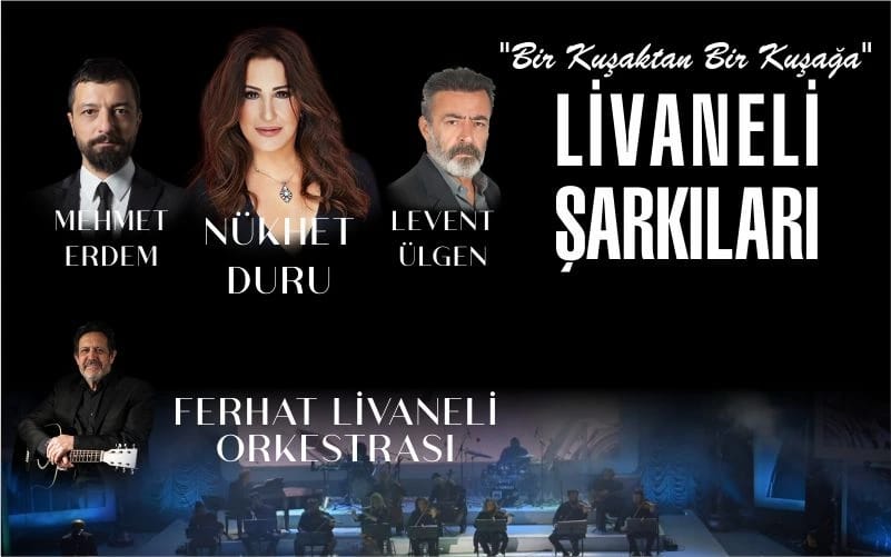 Livaneli Şarkıları - Nükhet Duru - Mehmet Erdem - Ferhat Livaneli Orkestrası