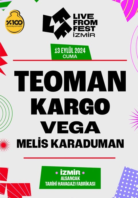 Live From Fest İzmir - Teoman - Kargo - Vega - Melis Karaduman