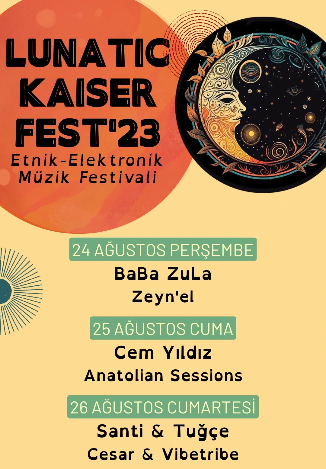 Lunatic Kaiser Fest - Etnik Elektronik Müzik Festivali