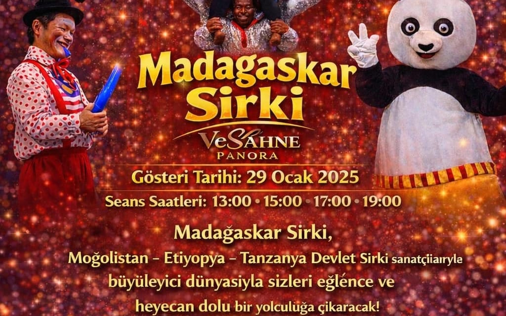 Madagaskar Sirki - Büyülü Dünya Turu