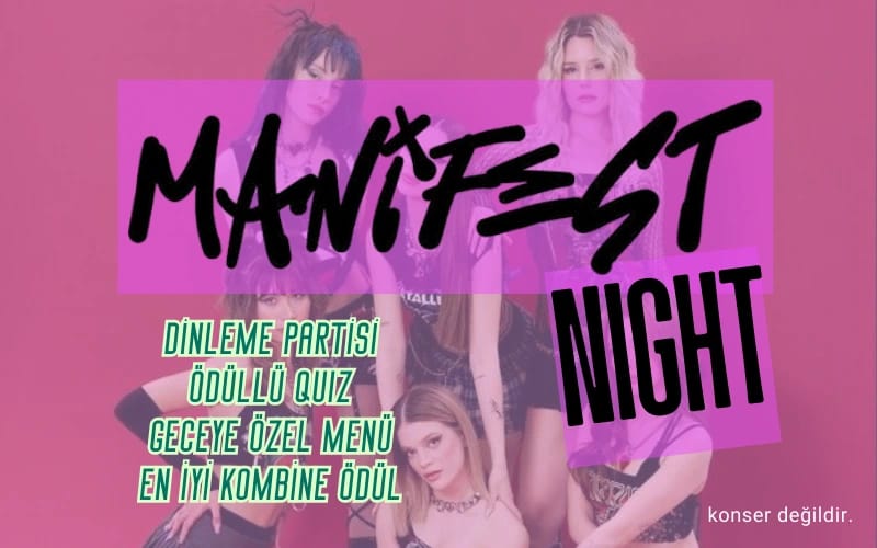 Manifest Night Party poster
