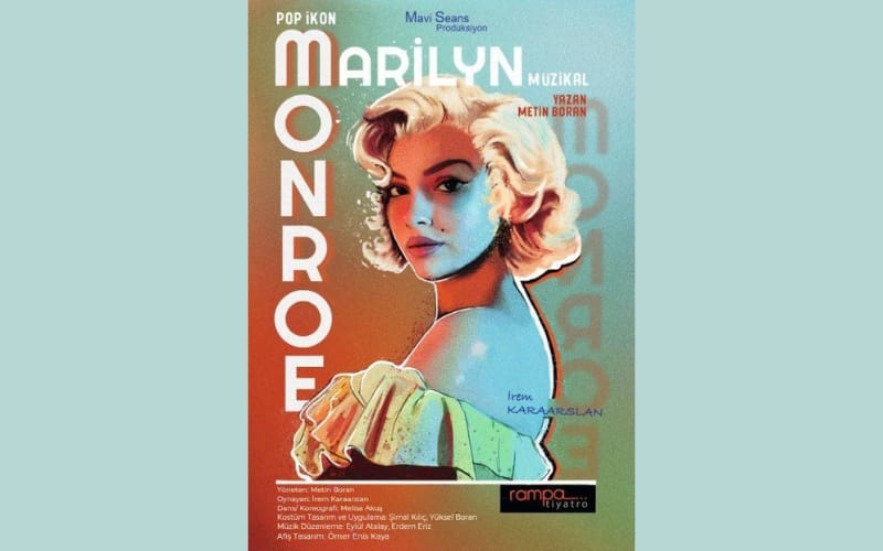 Marilyn Monroe Oyunu - İrem Karaaslan - Konya Tiyatro Festivali poster