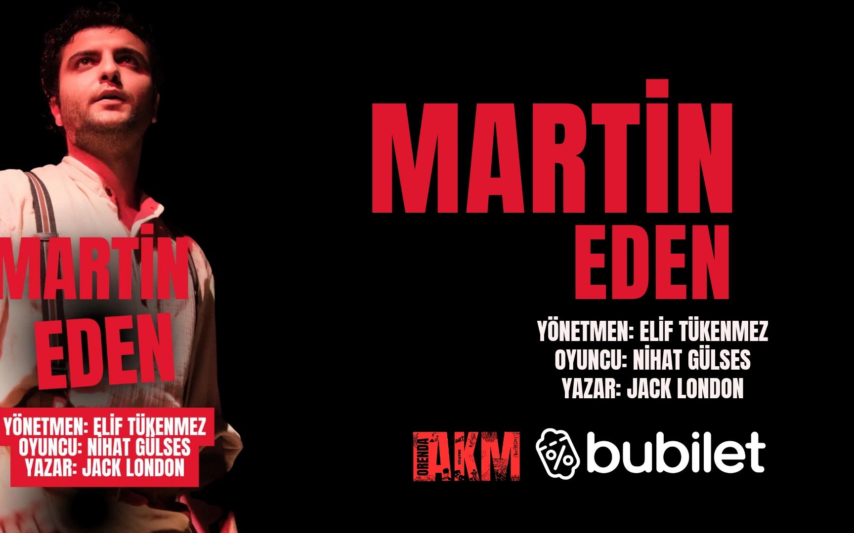 Martin Eden poster