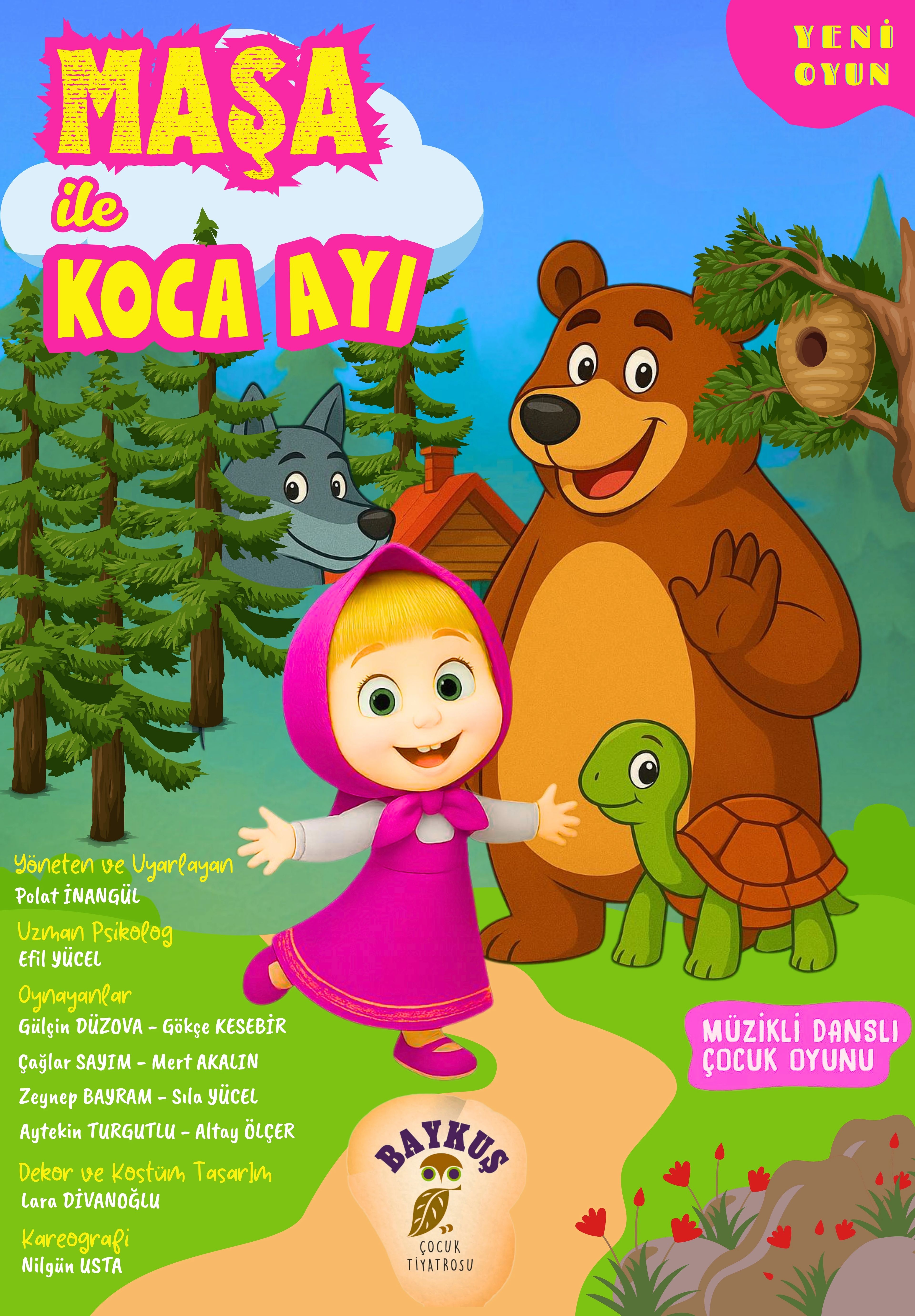 Maşa İle Koca Ayı Çocuk Oyunu