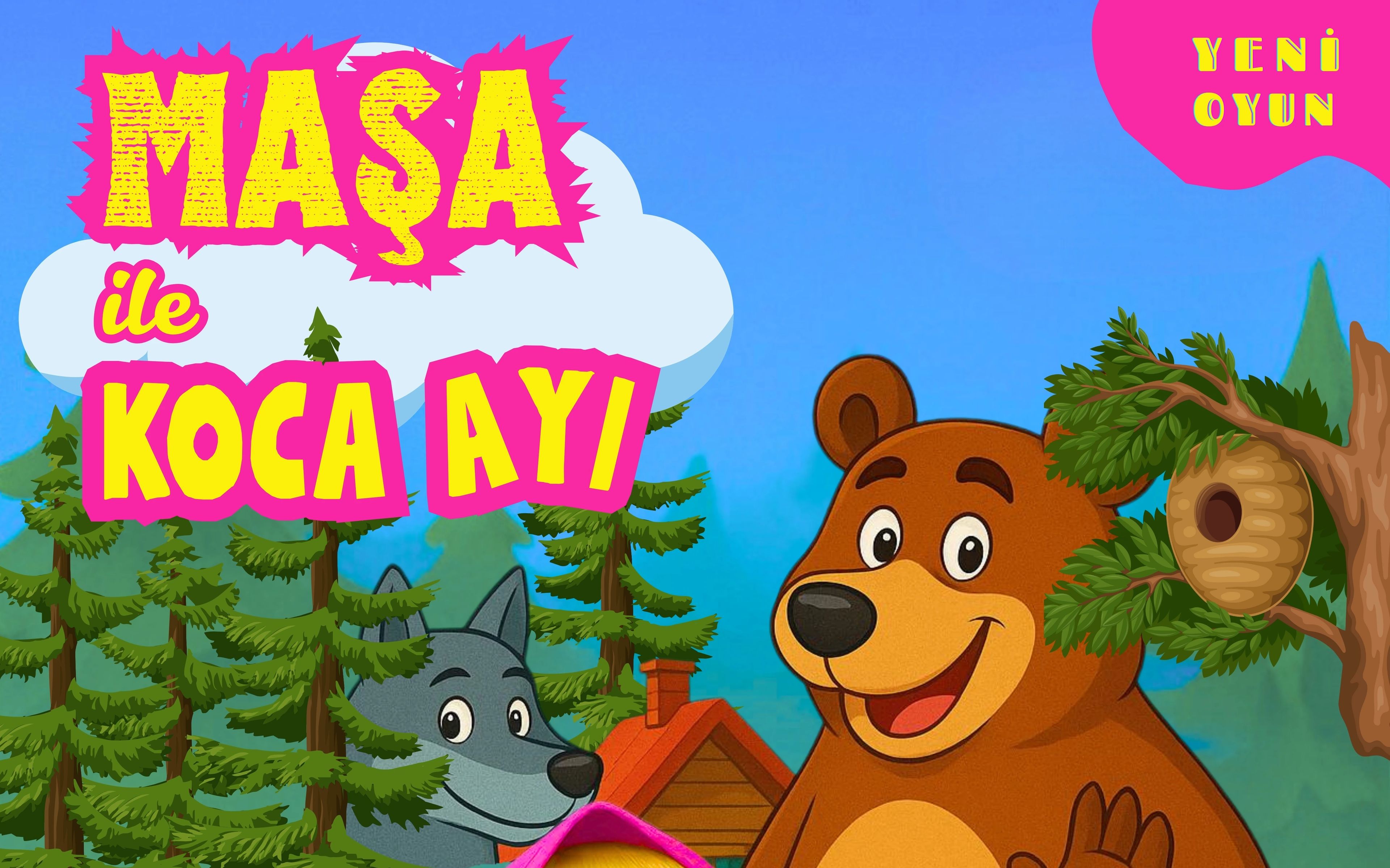 Maşa İle Koca Ayı Çocuk Oyunu