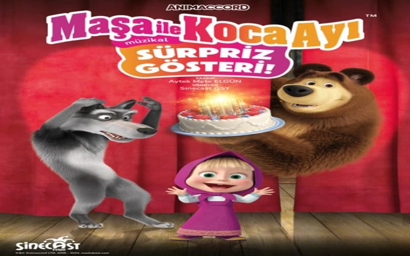 Maşa ile Koca Ayı Sürpriz Gösteri Müzikali