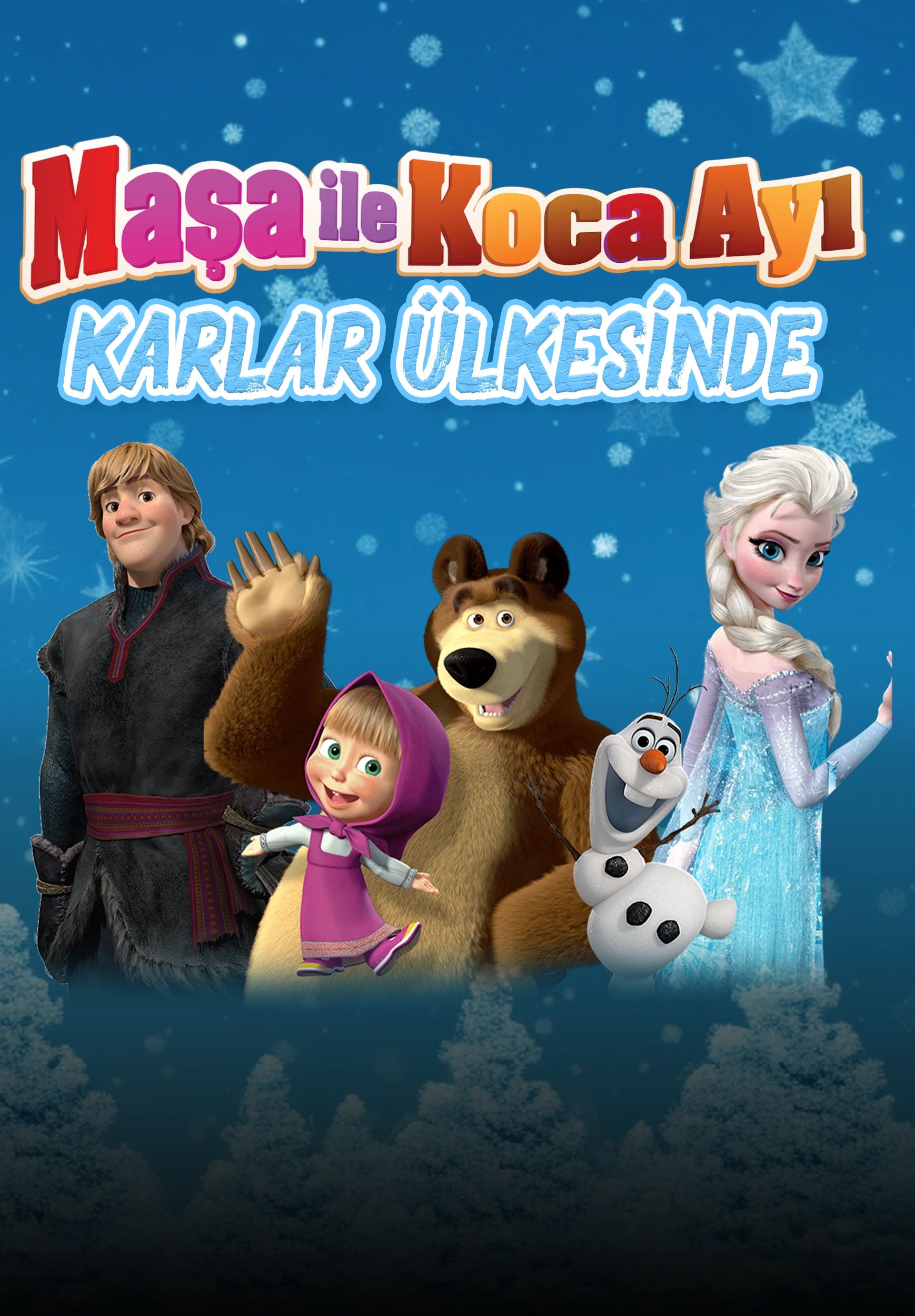 Maşa ile Koca Ayı Karlar Ülkesinde Çocuk Oyunu