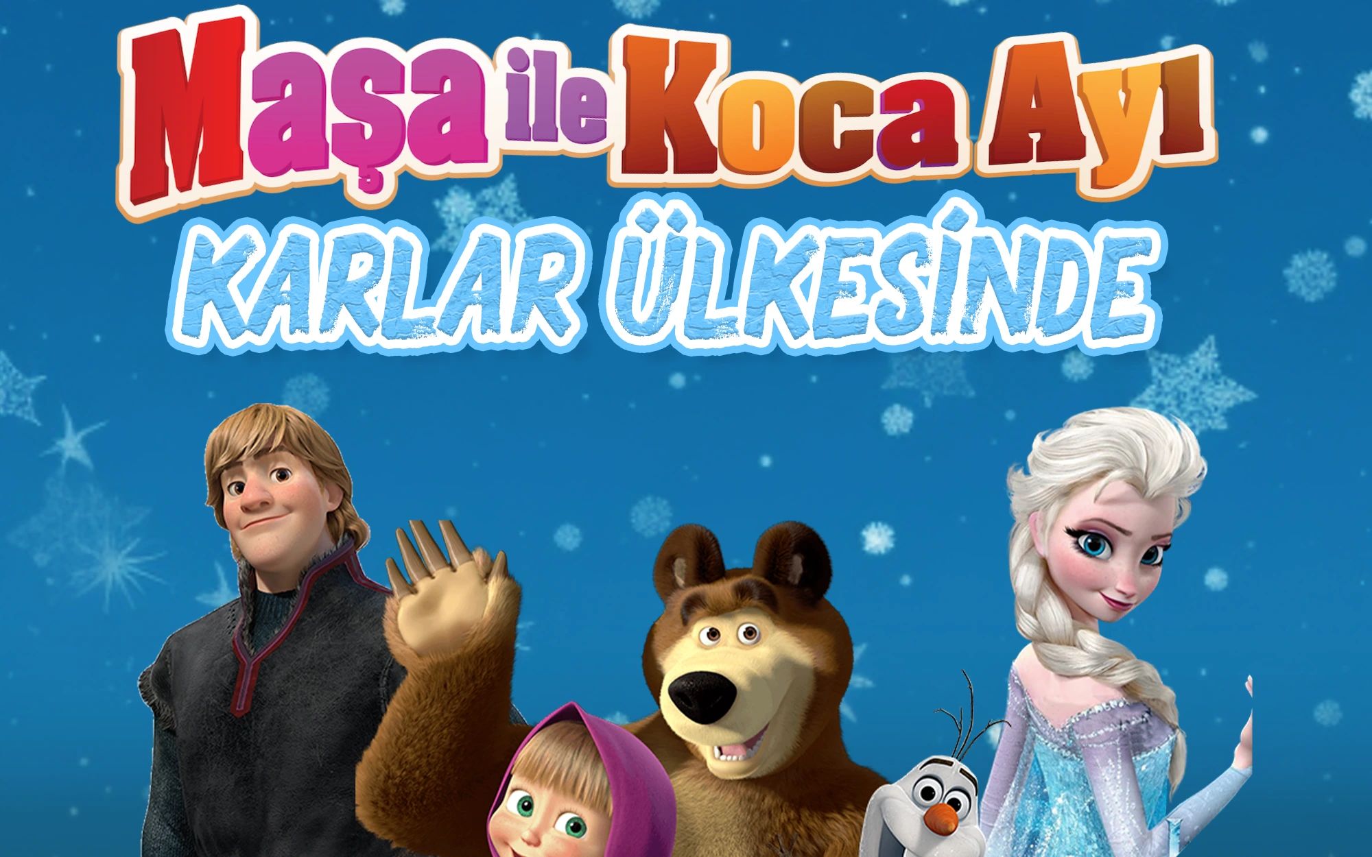 Maşa ile Koca Ayı Karlar Ülkesinde Çocuk Oyunu
