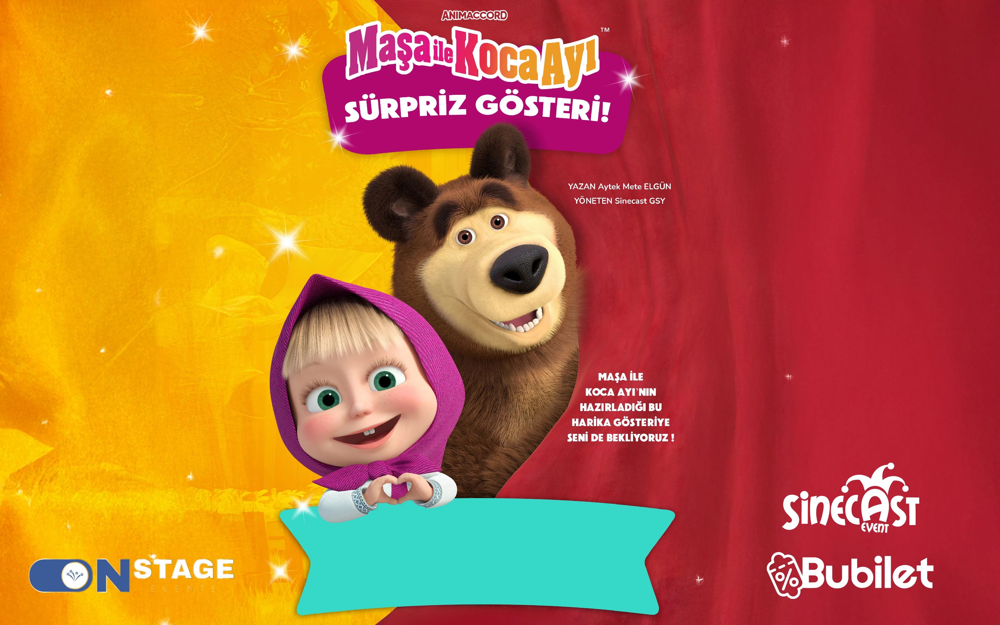 Maşa ile Koca Ayı Sürpriz Gösteri Tiyatro Oyunu