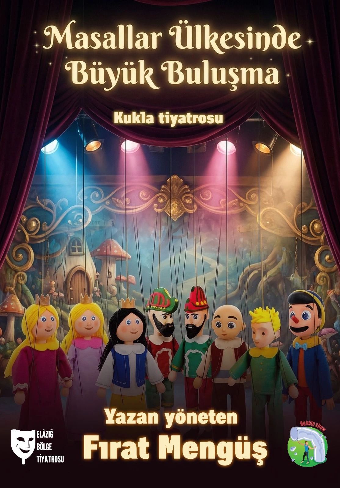 Masallar Ülkesinde Büyük Buluşma Tiyatro Oyunu