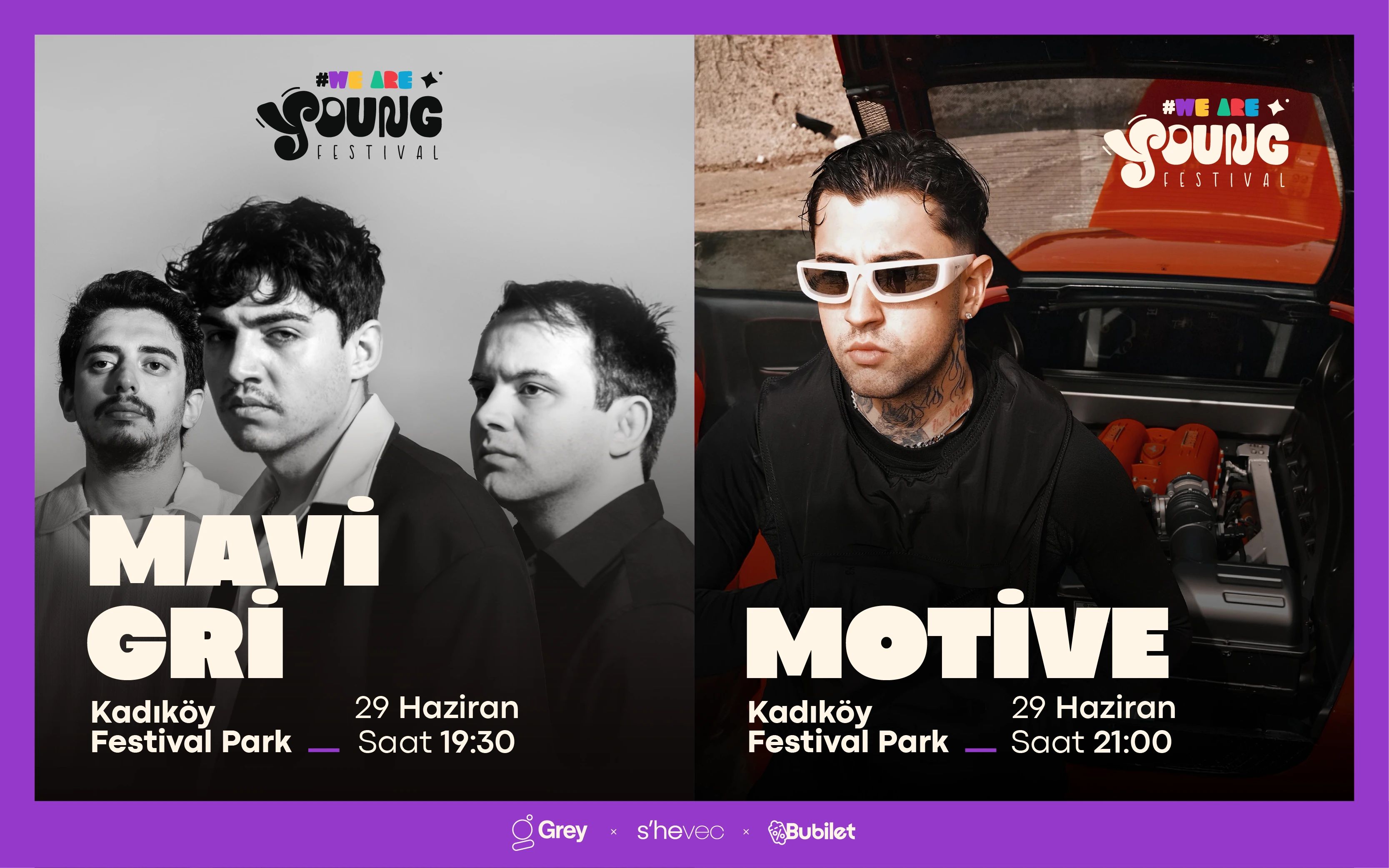 Mavi Gri & Motive - We Are Young Festival