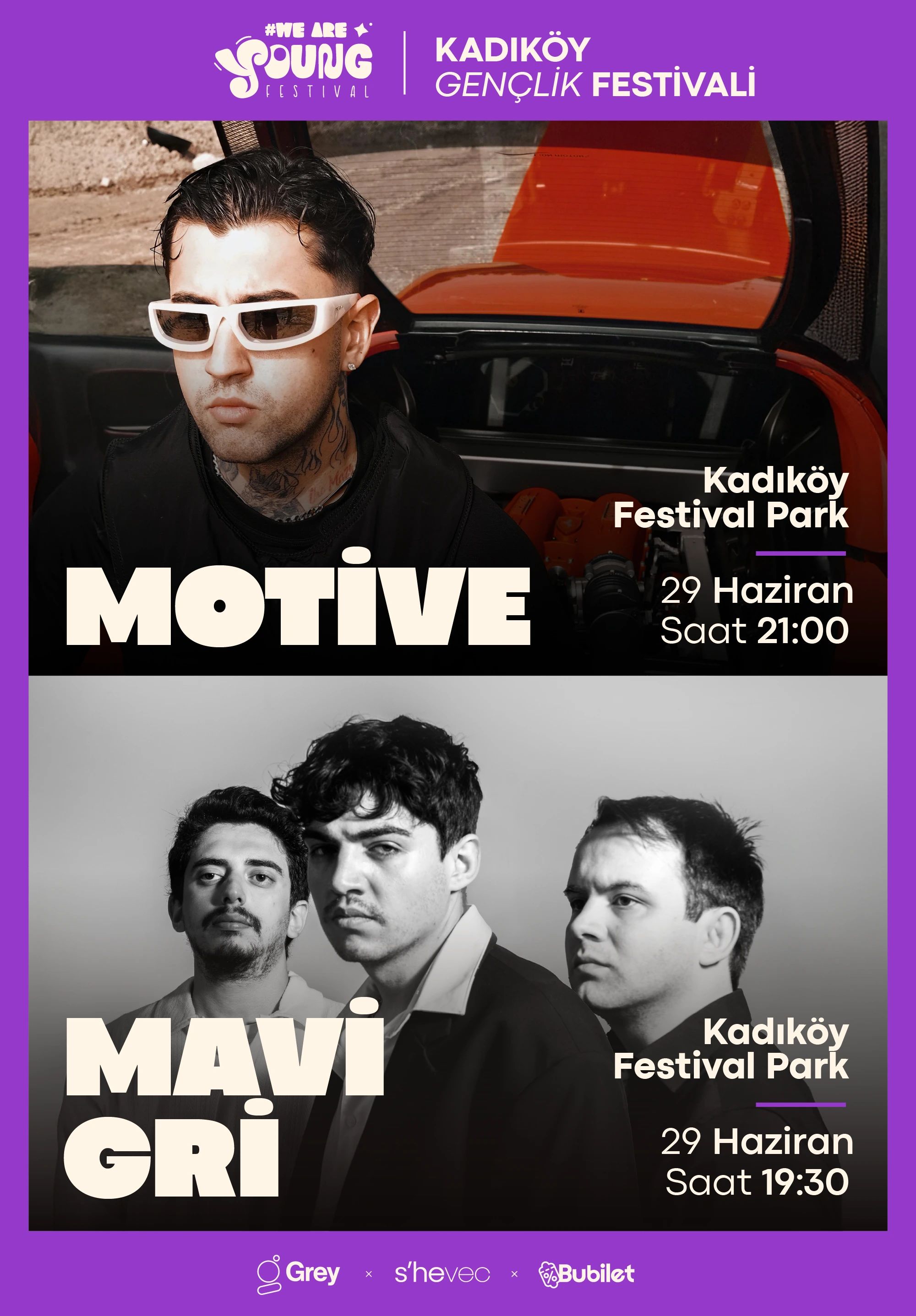 Mavi Gri & Motive - We Are Young Festival