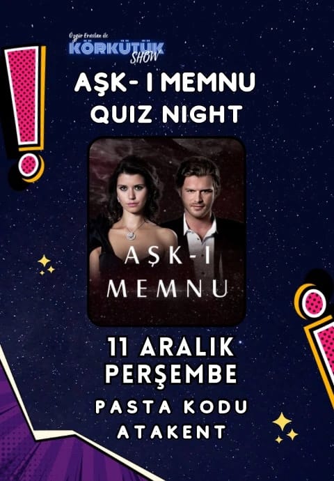 Mavişehir Aşk-I Memnu Quiz Night 