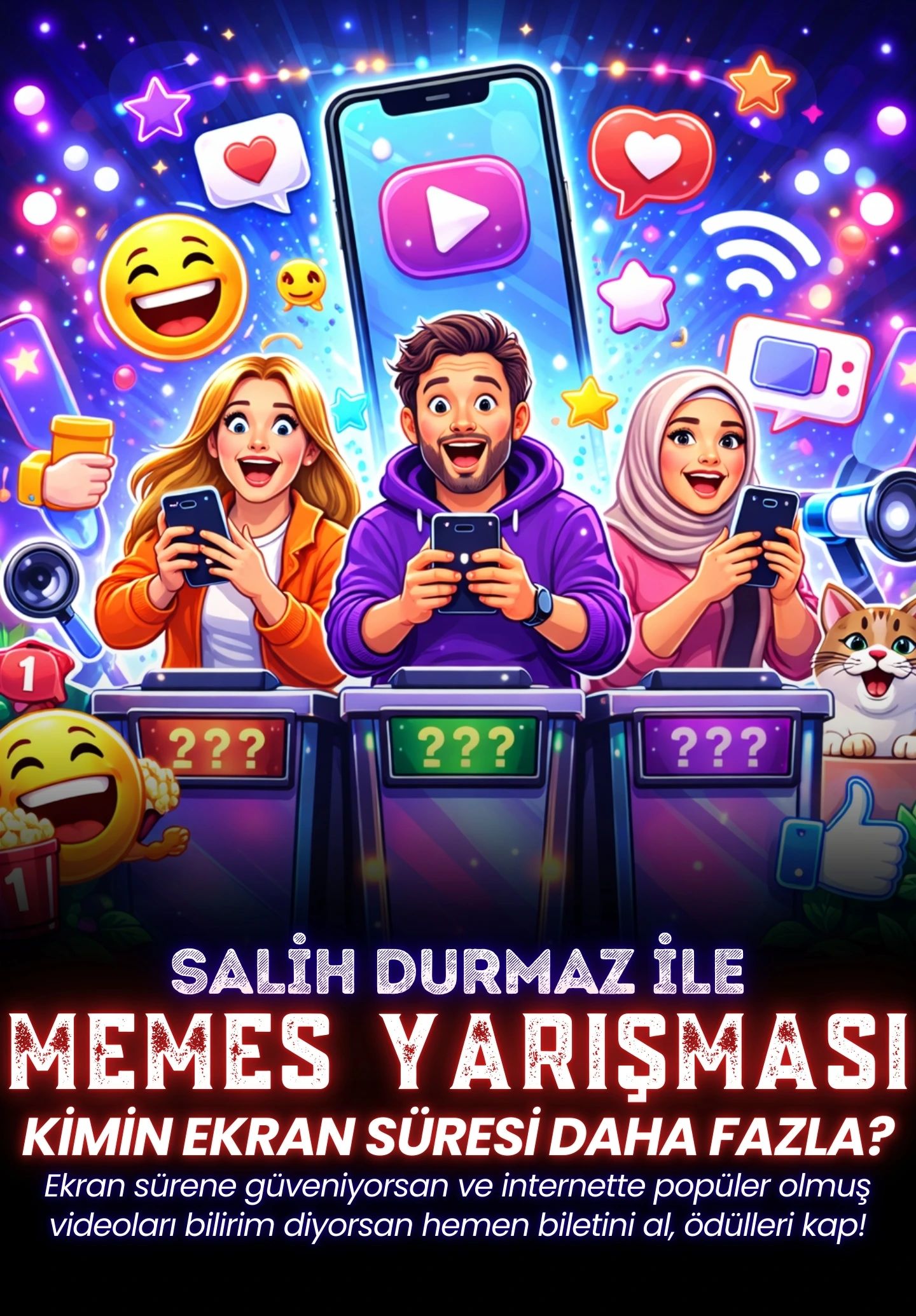 Memes Yarışması: Kimin Ekran Süresi Daha Fazla?