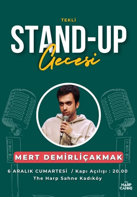Mert Demirliçakmak Tek Kisilik Stand Up