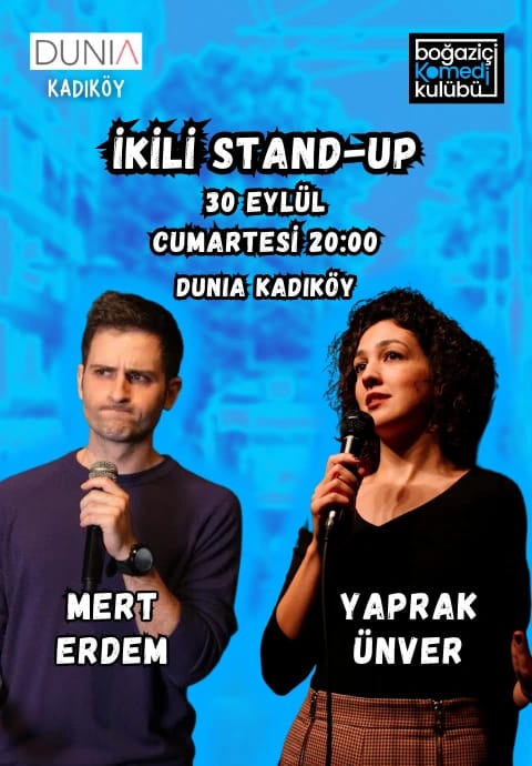 Mert Erdem & Yaprak Ünver- Kadıköy İkili Stand-up Gecesi