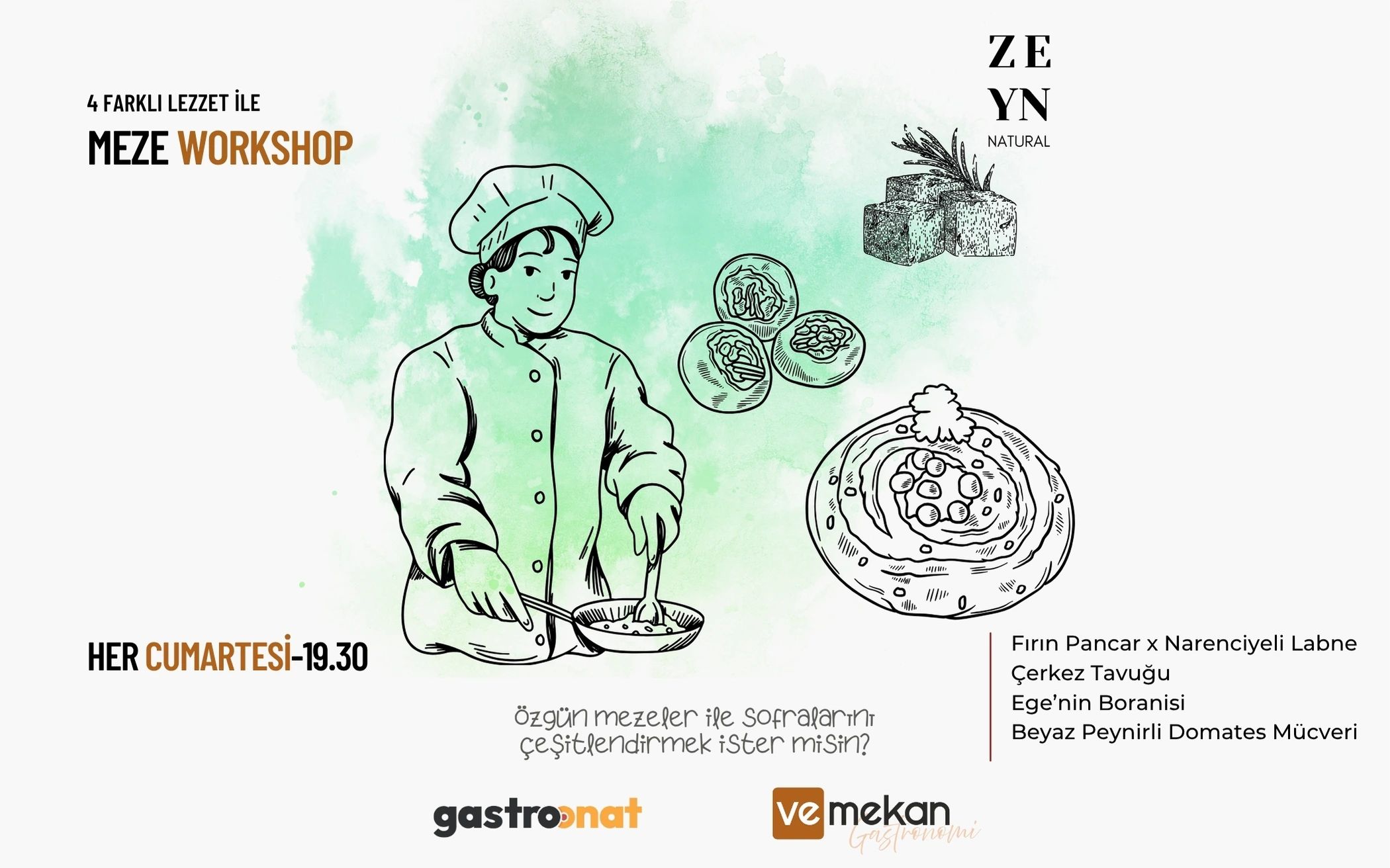 Workshop: Mezeler | Gastroonat X veMekan