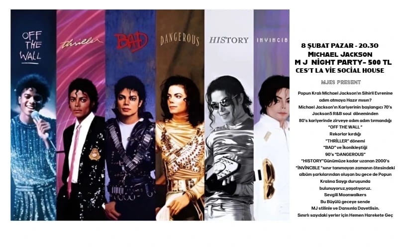 Michael Jackson Party Mj Night 