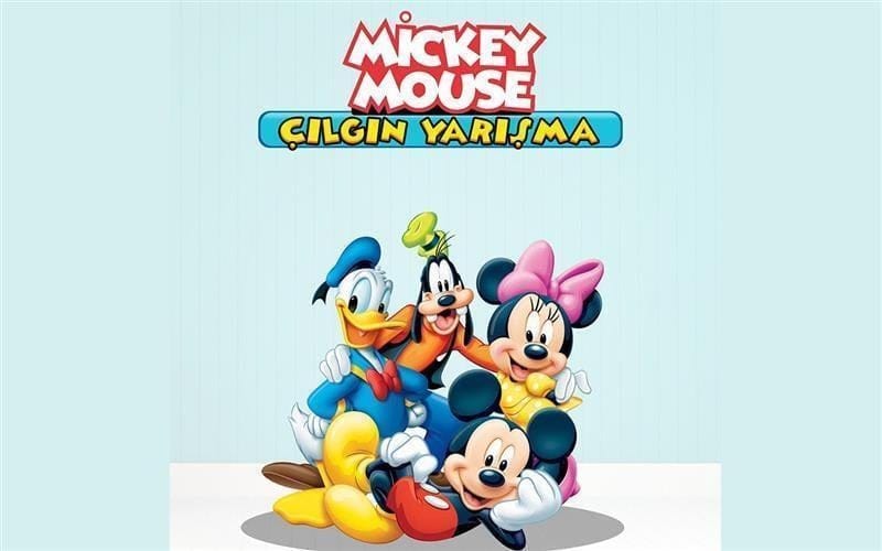 Mickey Mouse Çılgın Yarışma Çocuk Oyunu