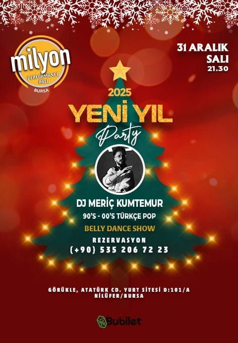 Milyon Yeni Yıl Partisi - Bursa