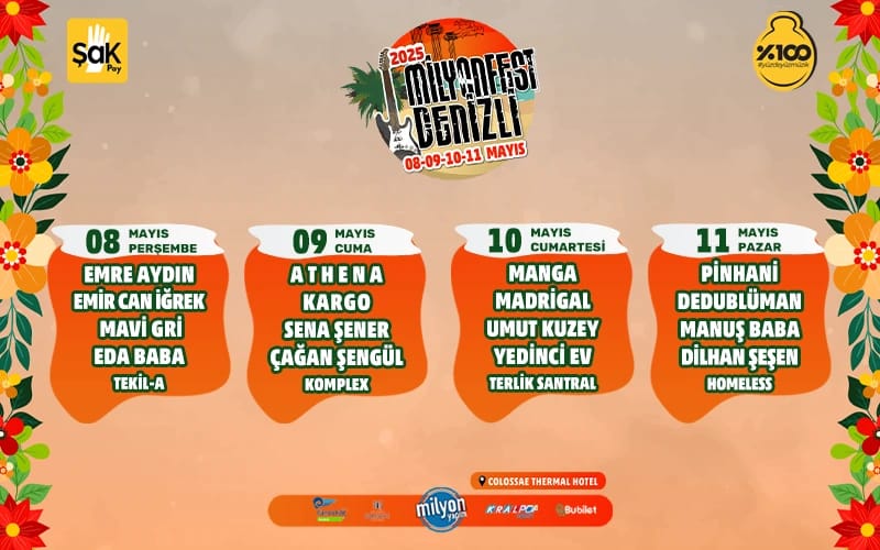 Milyonfest Denizli - 2025