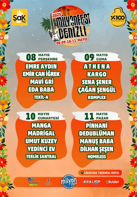 Milyonfest Denizli - 2025