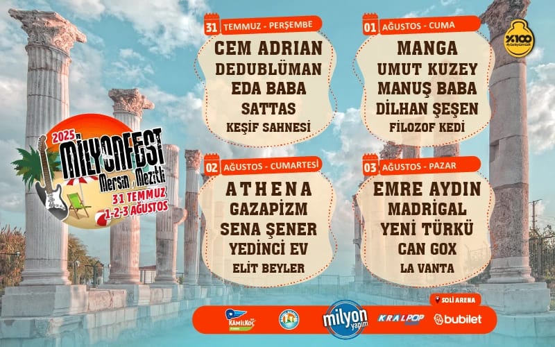 Milyonfest Mersin - 2025