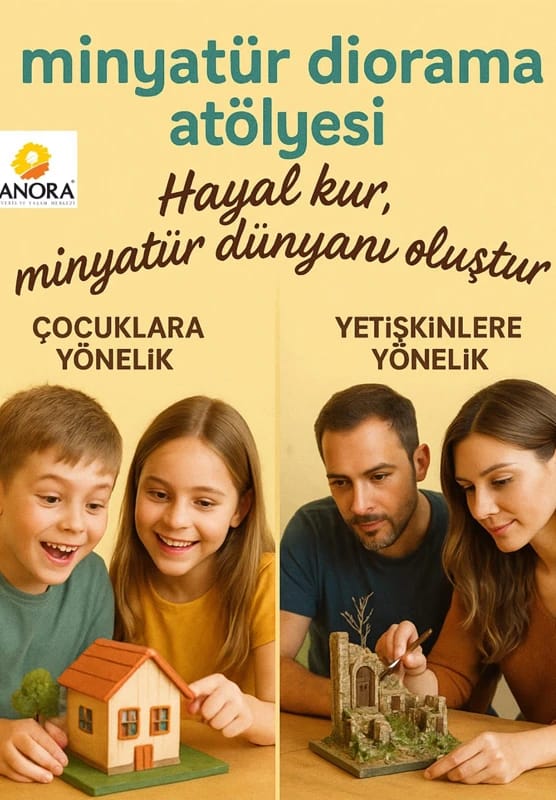 Minik Ellerle Büyük Hikayeler: Diorama Atölyesi