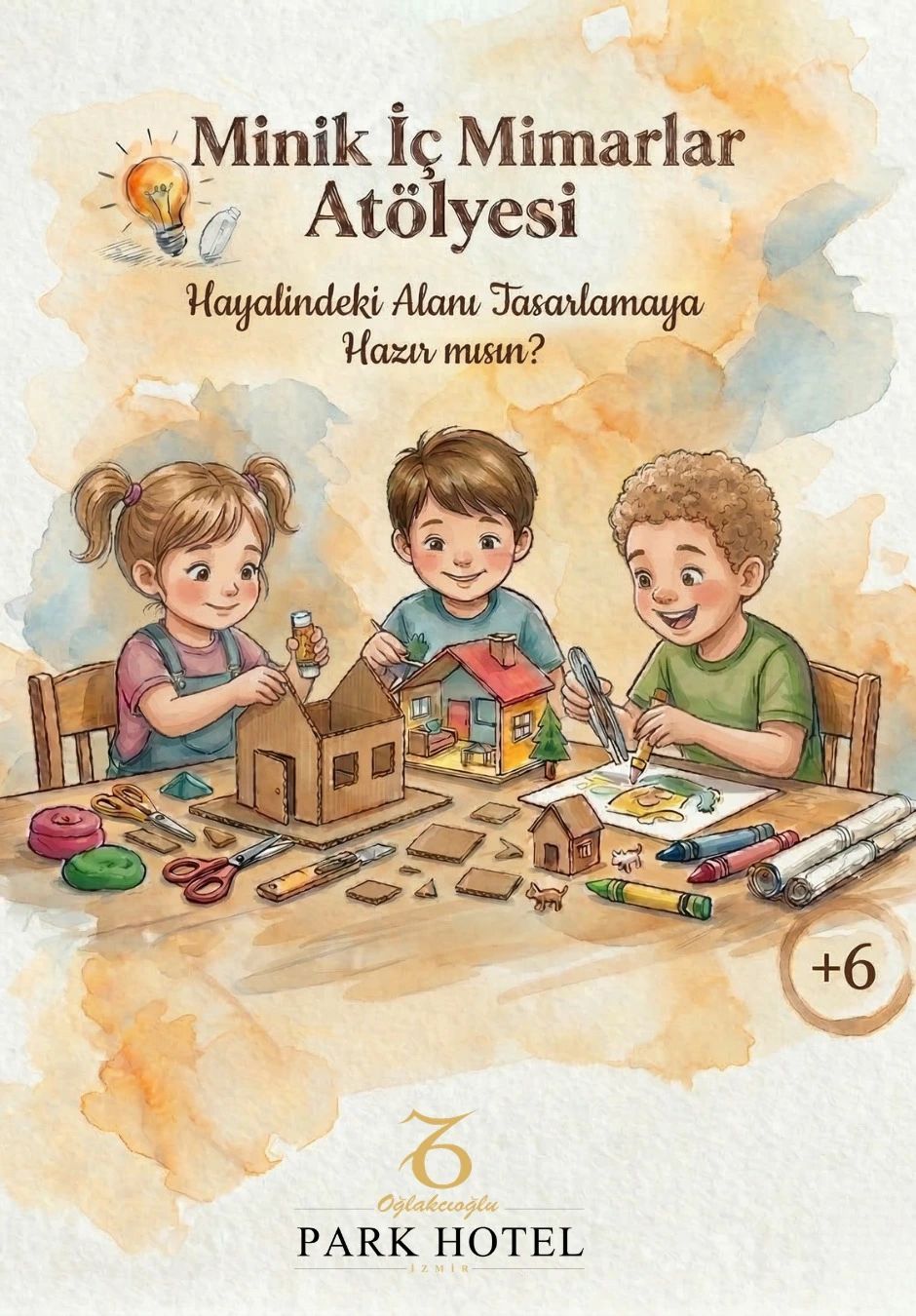 Minik İç Mimarlar Çocuk Atölyesi